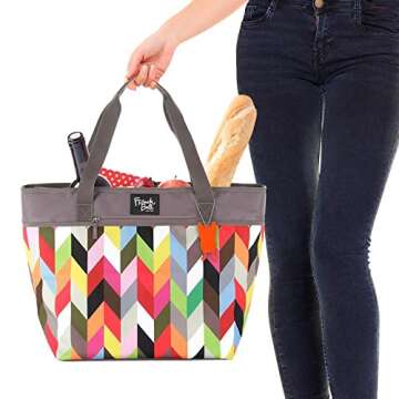 French Bull Insulated Tote Bag - Stylish and Functional