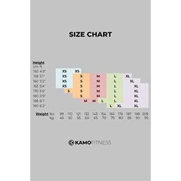 Kamo Fitness High Waist Athletic Yoga Shorts Tummy Control Workout Running (Black, M)