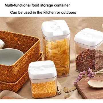 TIANGR Airtight Spaghetti Storage Containers,64-oz Tall Pasta Spaghetti Noodle Keeper Box with Airtight Cover | BPA-Free Pasta Canister Set | Dishwasher Safe - 1Pack