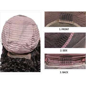 Donmily Curly Lace Front Wigs for Black Women