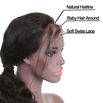 Donmily Curly Lace Front Wigs for Black Women