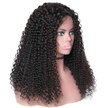 Donmily Curly Lace Front Wigs for Black Women