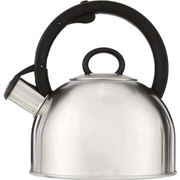 Cuisinart Tea Kettle, Aura 2-Quart, Stainless Steel, CTK-SS17N