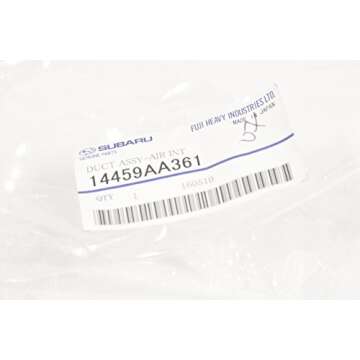 Genuine Subaru Turbo Intake Air Duct Hose - 14459AA361