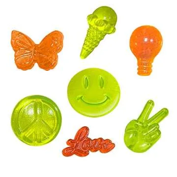 Thames & Kosmos Groovy Glowing Candy Lab STEM Kit | Make Glow-in-the-Dark Candies, Ice Cubes | Explore Luminescence & Chemistry of Gummies | Cool Shapes, Flavors, Safe to Eat | Includes LED Flashlight