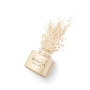 Revolution Beauty, Loose Baking Powder, Makeup Setting Powder, Long Lasting Coverage, Mattifies & Reduces Shine, Banana Light, 1.13 Oz