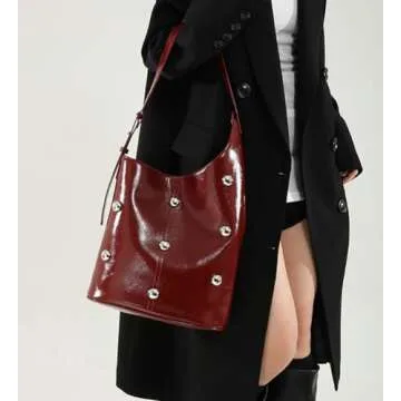 Trendy Studded Hobo Bags for Women - Stylish Commuter Tote