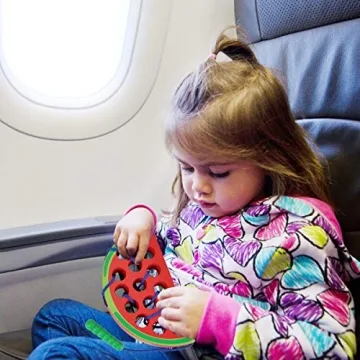 Aitey Wooden Lacing Toy Set for Toddlers - Travel Fun