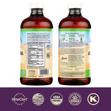 Lily of the Desert Aloe Vera Gel - Inner Fillet Filtered Aloe Vera Drink, Thicker Consistency, with ...