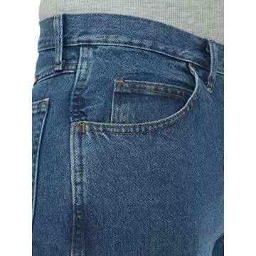 Rustler Men's Classic Relaxed Fit Jeans - Durable Denim, Affordable Style