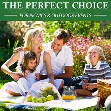 Chefast Food Cover Tent Set - Durable Mesh Food Covers