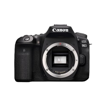 Canon EOS 90D DSLR with 4K Video and Autofocus Features