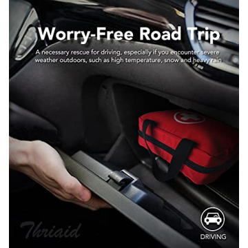 330 Piece First Aid Kit Waterproof Medical Kit Compact Trauma