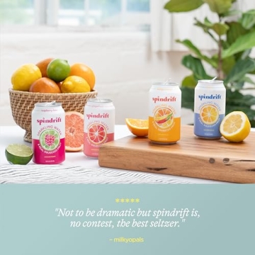 Spindrift Sparkling Water Variety Pack with Real Fruit