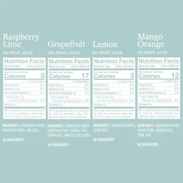 Spindrift Sparkling Water Variety Pack with Real Fruit