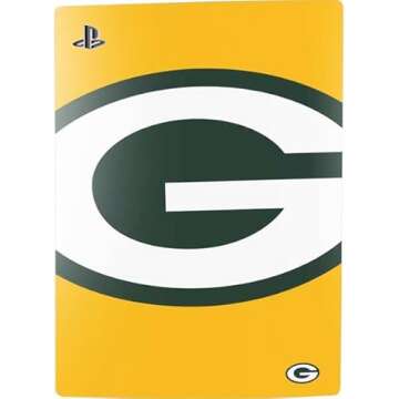 Skinit Decal Gaming Skin Compatible with PS5 Bundle - Officially Licensed NFL Green Bay Packers Larg...