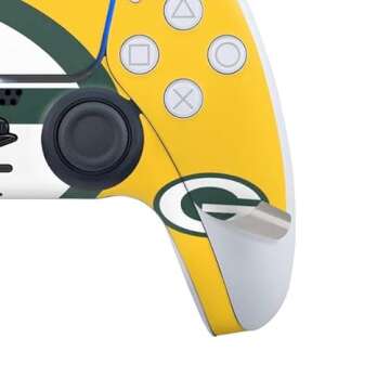 Skinit Decal Gaming Skin Compatible with PS5 Bundle - Officially Licensed NFL Green Bay Packers Large Logo Design