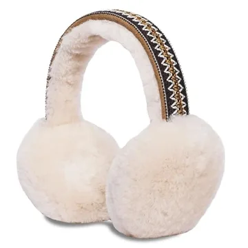 UGG Women's Sheepskin Tasman Earmuffs for Cold Weather Comfort