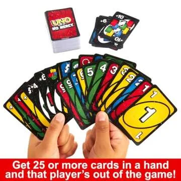 Mattel UNO Show 'em No Mercy Card Game for All Ages