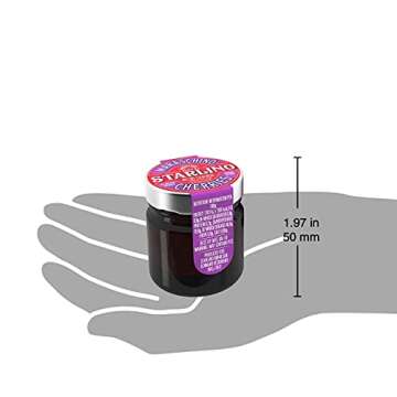 Hotel Starlino | Italian Maraschino Cherries | Mini Jar | Holds 7 Cherries - 42 gram Jar