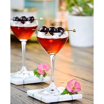 Hotel Starlino | Italian Maraschino Cherries | Mini Jar | Holds 7 Cherries - 42 gram Jar