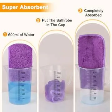 Super Absorbent Dog Bathrobe - Quick Drying & Cozy