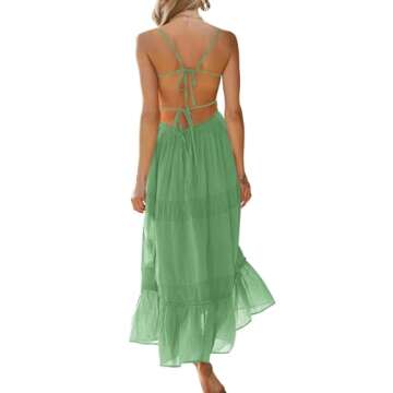 Wenrine Women's Summer Beach Dresses with Pockets