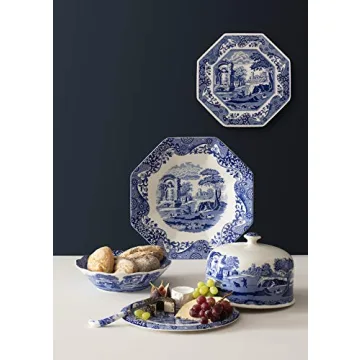 Spode Blue Italian Dinner Plates - Set of 4 (10.5 inch Dinner Plate)