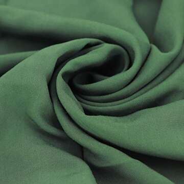 R.Vivimos Womens Summer Cotton Short Sleeve V Neck Floral Print Casual Bohemian Midi Dresses (Small, ArmyGreen)