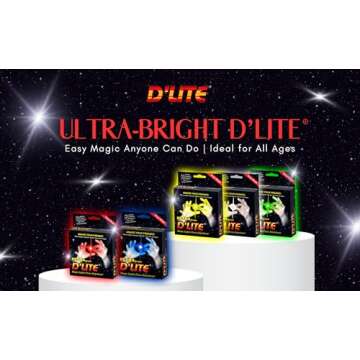 D'lite Magic Thumb Lights – Easy Trick for All Magicians