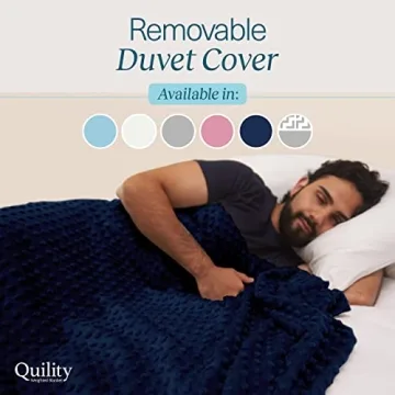 Quility Weighted Blanket for Adults 20 LB Queen Size Heavy Blanket