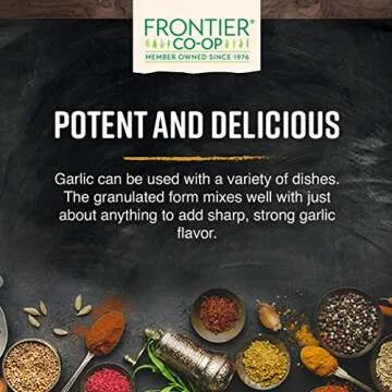 Premium Frontier Co-op Garlic Granules for Culinary Delight