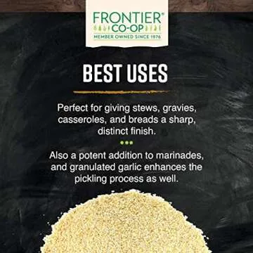 Premium Frontier Co-op Garlic Granules for Culinary Delight