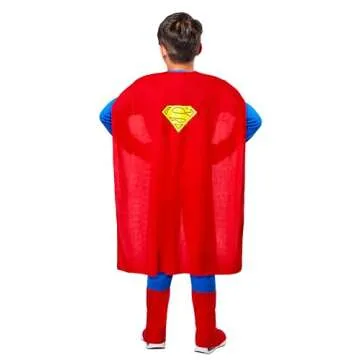 Rubies Child's Super DC Heroes Deluxe Muscle Chest Superman Costume, Toddler