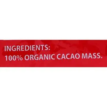 Pascha Organic 100% Cacao Chocolate Chips - Unsweetened