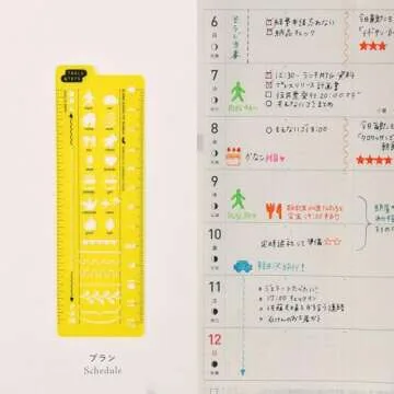 Hobonichi Techo Stencil for Creative Planning Tools