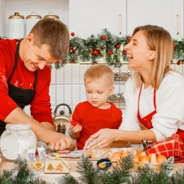 CAILESS Christmas Elf Accessories - 28Pcs Cooking Set