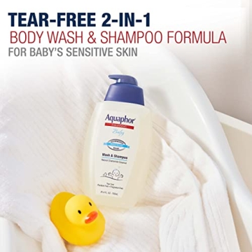 Gentle Aquaphor Baby Wash & Shampoo for Sensitive Skin