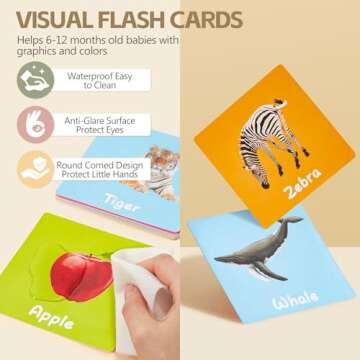 Toyssa 6 in 1 Wooden Montessori Baby Toys for 6-12 Mo