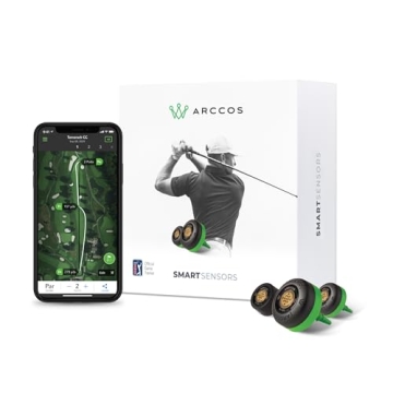 Arccos Smart Sensors for Automatic Golf Game Tracking