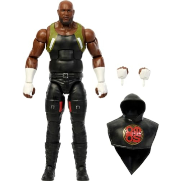 Mattel WWE Elite Action Figure Omos - 6-inch Collector's Item with Poseable Features and Accessories