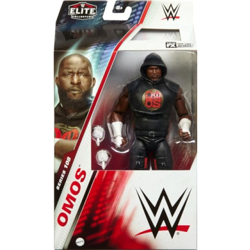 WWE Elite Action Figure Omos 6-inch Collectible with Accessories