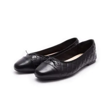 AFEETSING Women's Comfortable Cap Toe Ballet Flats