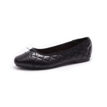 AFEETSING Women's Comfortable Cap Toe Ballet Flats