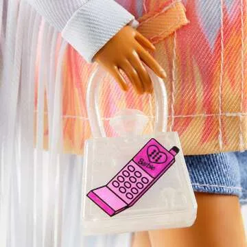 Barbie Extra Doll #5 with Puppy & Layered Outfit