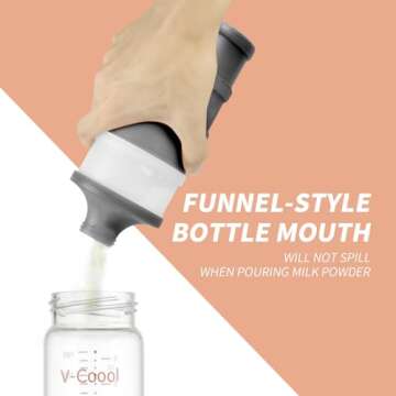 Portable Baby Formula Dispenser - Non-Spill & BPA Free