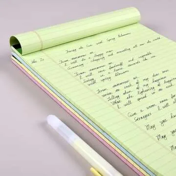 KAISA Eco-Friendly Colored Legal Pads for Everyone