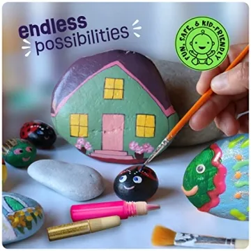 Kids Glow in The Dark Rock Painting Kit Ages 6-12