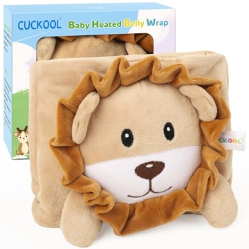 Baby Colic and Gas Relief, Heated Tummy Wrap for Newborns Belly Relief by Soothing Warmth, Baby Heat...