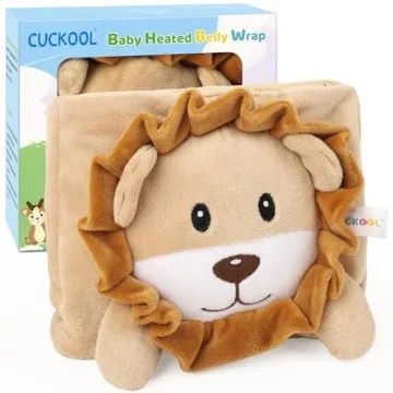 Baby Colic and Gas Relief, Heated Tummy Wrap for Newborns Belly Relief by Soothing Warmth, Baby Heat...